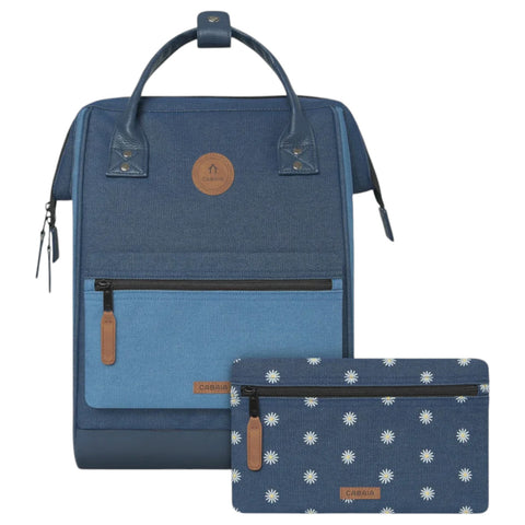 ZAINO CABAIA ADVENTURE MEDIUM SAN GILJAN NAVY AND LIGHT BLUE