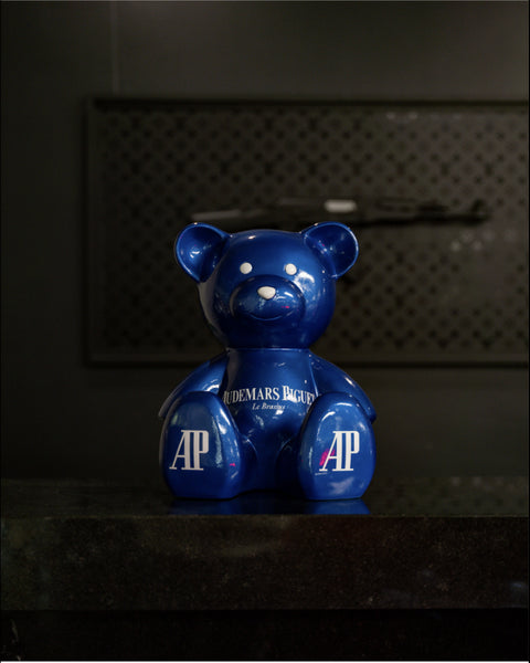 ORSETTO TEDDY AUDEMARS PIGUET 35 CM NAOR BLUE