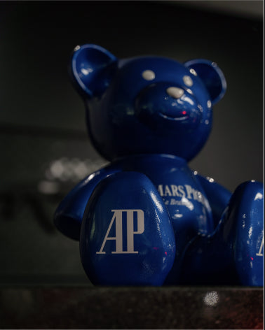 ORSETTO TEDDY AUDEMARS PIGUET 35 CM NAOR BLUE