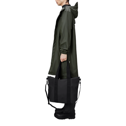 BORSA RAINS TOTE BAG MINI W3 BLACK ART.14160