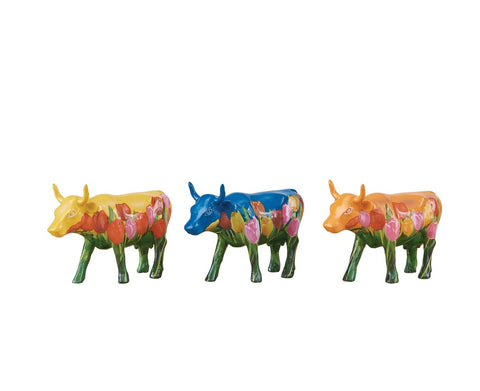 COW PARADE M ART PACK TULIPS RESIN ART. 46606