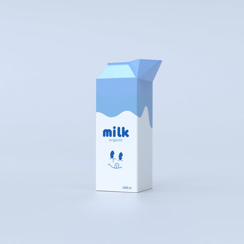VASO MILK FLUID MARKET BLUE