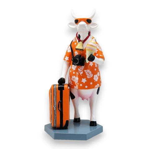 COW PARADE VACATION MEDIUM RESIN ART. 47908