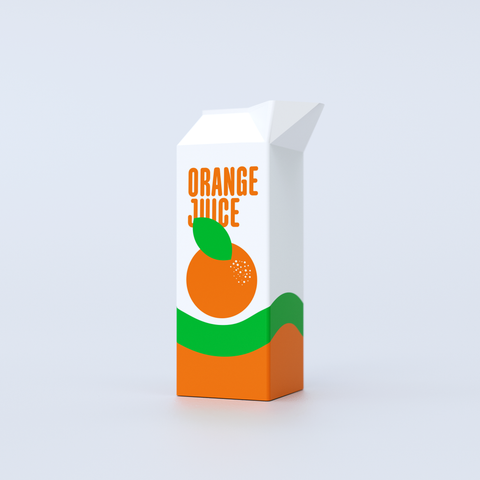 VASO ORANGE JUICE FLUID MARKET MULTICOLOR