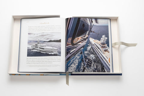 LIBRO YACHTS THE IMPOSSIBLE COLLECTION ASSOULINE BLUE