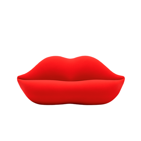 DIVANO UNLIMITED BOCCA GUFRAM RED
