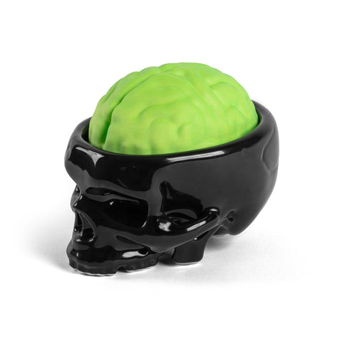 PORTA SAPONETTA PORCELLANA BRAINWASH NERO 13500H SELETTI