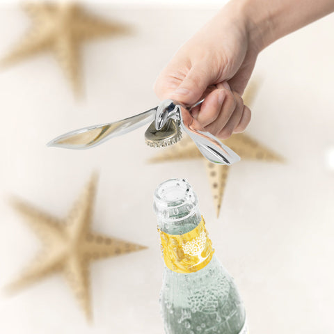 CAVATAPPI TIPSY BOTTLE OPENER CHROME 1013387-158 UMBRA SILVER