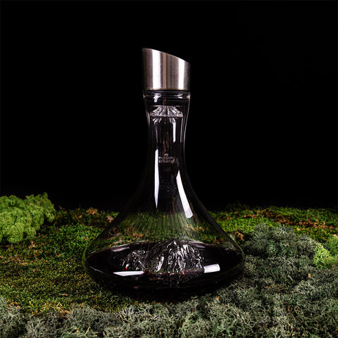 DECANTHER TOPOGRAPHIC MONTE BIANCO TOPO-C-B ALASKAN MAKER TRANSPARENT