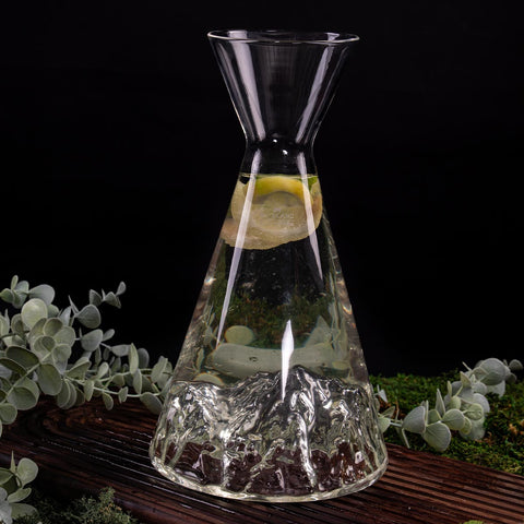 CARAFFA TOPOGRAPHIC MONTE BIANCO ALAKAN MAKER TRANSPARENT