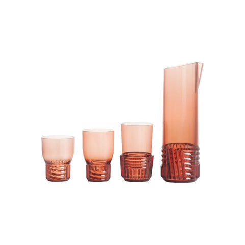 CARAFFA TRAMA DRINK 01511/RO ROSATO KARTELL PINK