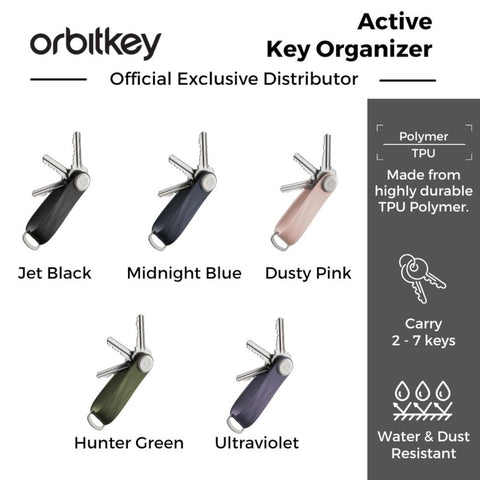 ACTIVE KEY ORGANISER LITE ACTIVE MIST ORBITKEY