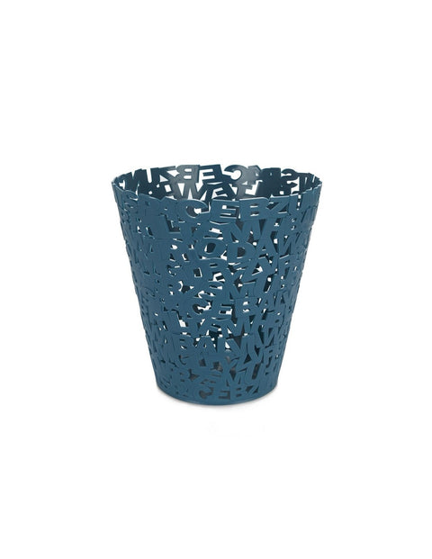 CESTINO GETTACARTE LETTERE BALVI BLUE