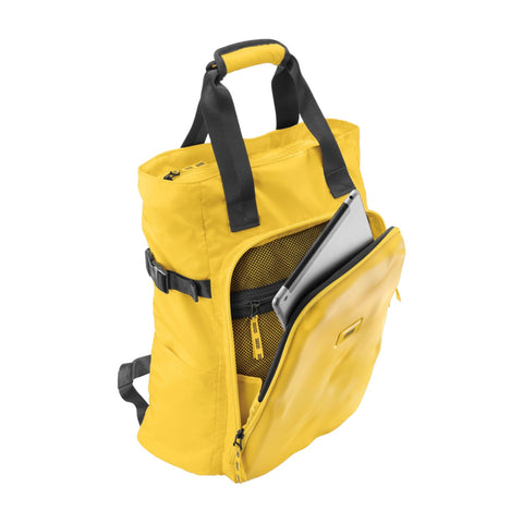 CRASH BAGGAGE CRASH NOT CRASH TOTE BAG GIALLO CB322