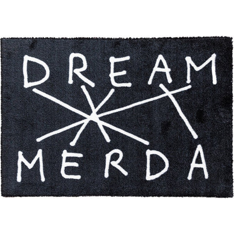 TAPPETO DREAM MERDA 70X100 CM 18250 SELETTI BLACK