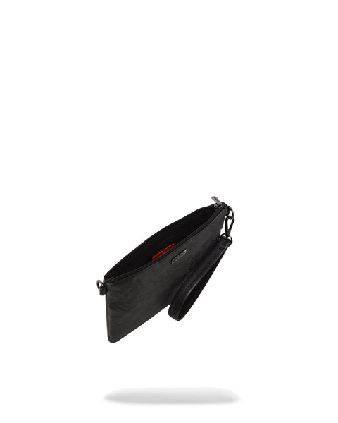 TRACOLLINA 3AM CHECK POUCHETTE 910B7502NSZ BLACK