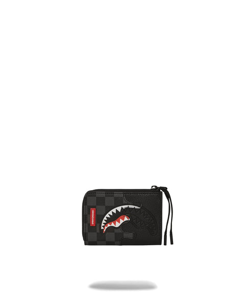 PORTAFOGLIO UNFINISHED SHARK 910W7477NSZ SPRAYGROUND BLACK