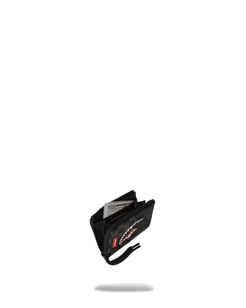 PORTAFOGLIO UNFINISHED SHARK 910W7477NSZ SPRAYGROUND BLACK