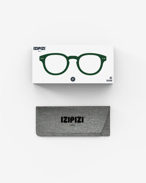 OCCHIALI READING C KAKI GREEN  +2 IZIPIZI GREEN