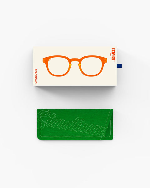 OCCHIALI READING C ORANGE SMASH +3 IZIPIZI ORANGE