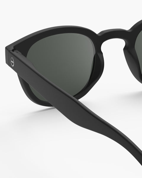 OCCHIALI SUN C BLACK GREY LENSES +O IZIPIZI
