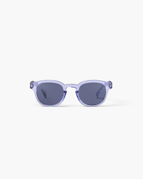 OCCHIALI SUN C ATHLETIC PURPLE BLUE LENSES +0 IZIPIZI PURPLE
