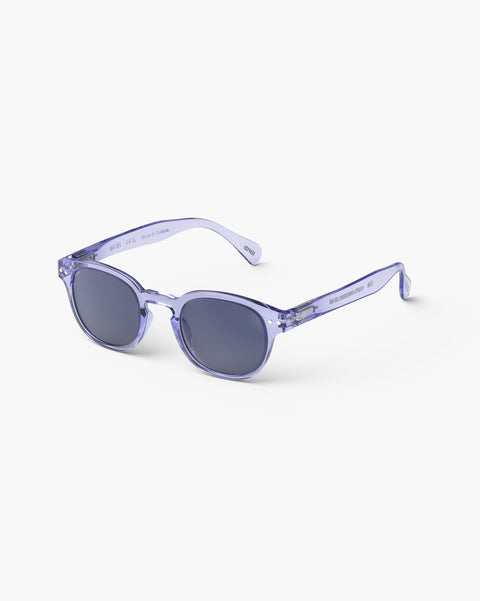 OCCHIALI SUN C ATHLETIC PURPLE BLUE LENSES +0 IZIPIZI PURPLE