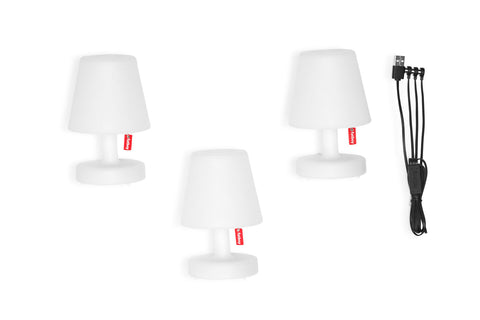 SET 3 LAMPADE EDISON DE MINI 106349 FATBOY WHITE