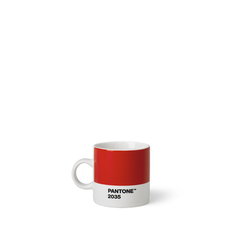 TAZZA PANTONE ESPRESSO ART. 101042035 COPENHAGEN DESIGN RED