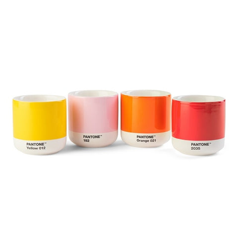TAZZA PANTONE CORTADO THERMO ART. 101060012 COPEHAGEN DESIGN YELLOW