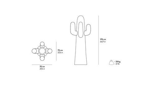 CACTUS ANOTHER GUFRAM WHITE