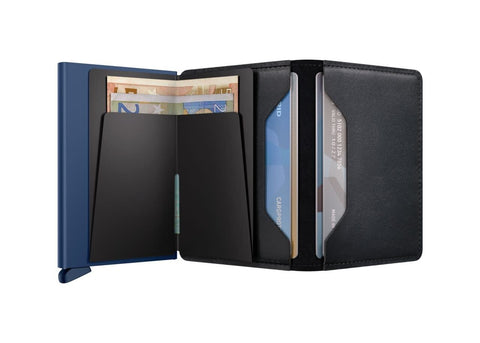 PORTAFOGLIO SLIMWALLET ORIGINAL BLACK-NAVY SECRID BLACK