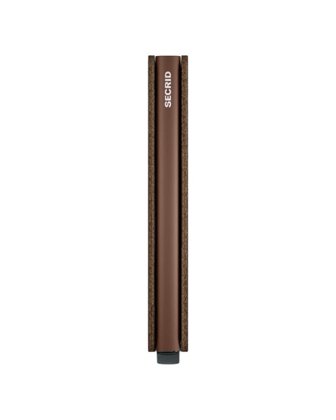 PORTAFOGLIO SLIMWALLET ORIGINAL CHOCOLATE SECRID BROWN