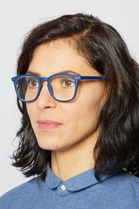 IZIPIZI READING AND NAVY BLUE +1 SUNGLASSES