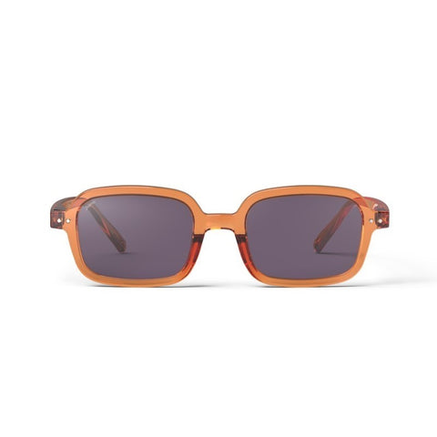 OCCHIALE SUN PLAY ORANGE SMASH PURPLE  LENSES +O IZIPIZI ORANGE