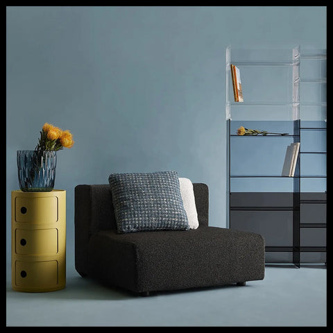 COMODINO COMPONIBILE BIO 3 ELEMENTI KARTELL YELLOW