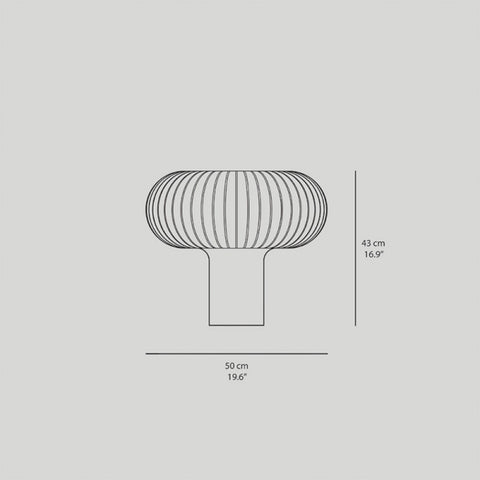 LAMPADA TERESA 0905/03 KARTELL WHITE