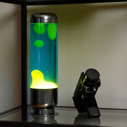 LAMPADA LAVA THE CAPSULE ART. 27758 BALVI  BLU/ LIME  BLUE