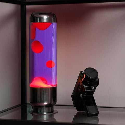 LAMPADA LAVA THE CAPSULE ART. 27757 BALVI PORPORA RED