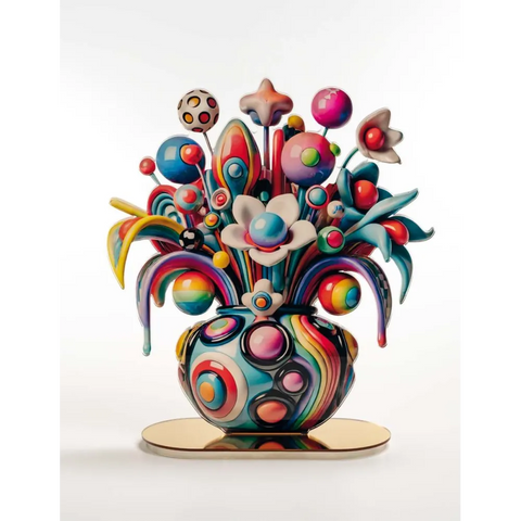 VASO FIORI LOLLYPOP DUE ART. 130284062 LINEE RECANATI