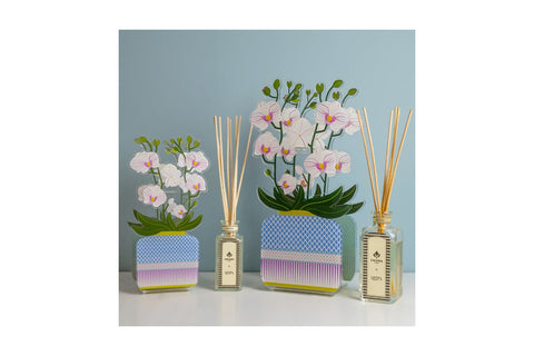 PROFUMATORE LIVINIA GRANDE ORCHIDEA BIANCO 7501430 VESTA WHITE