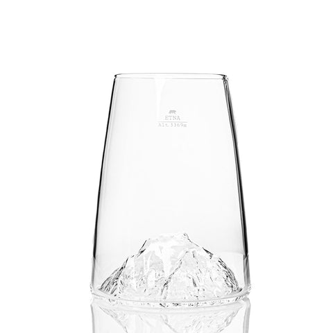 BICCHIERE LONG DRINK TOPOGRAPHIC ETNA TOPO-VD-ET ALASKAN MAKER TRANSPARENT