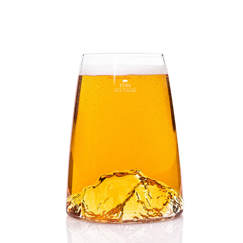 BICCHIERE LONG DRINK TOPOGRAPHIC ETNA TOPO-VD-ET ALASKAN MAKER TRANSPARENT