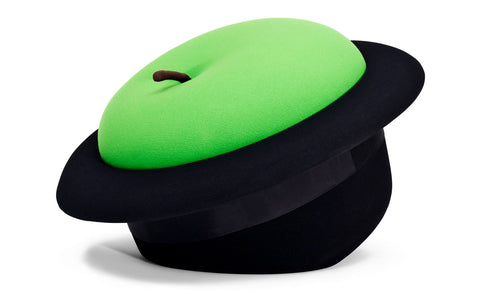 POLTRONA MAGRITTA GUFRAM GREEN