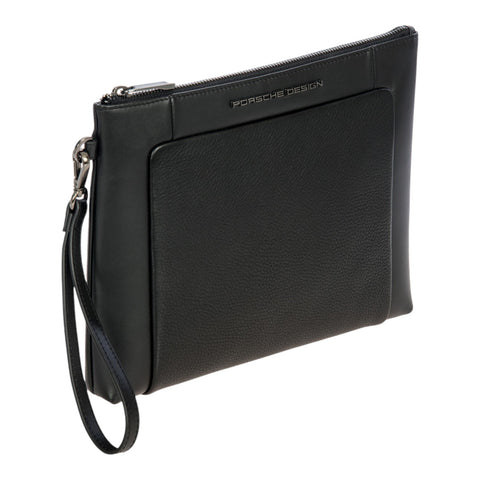 PORSCHE DESIGN ROADSTER CLUTCH BAG 2 001-BLACK