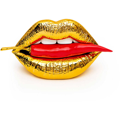 MINI BOCCA ORO PEPERONCINO ROSSO SEQUENZE ART. BPP0348