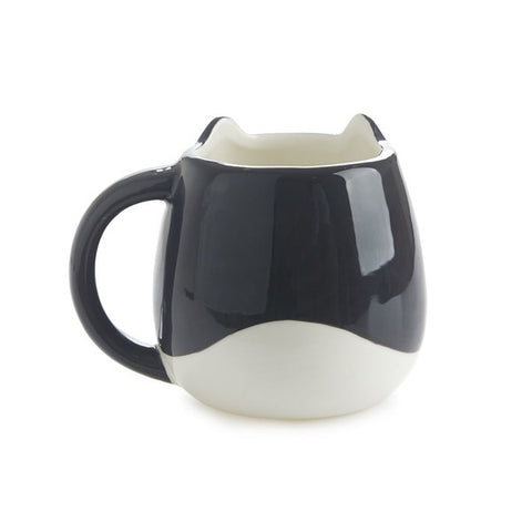 TAZZA KITTY CON MANIGLIA 400 ML ART. 27559 BALVI BIANCO/NERO BLACK