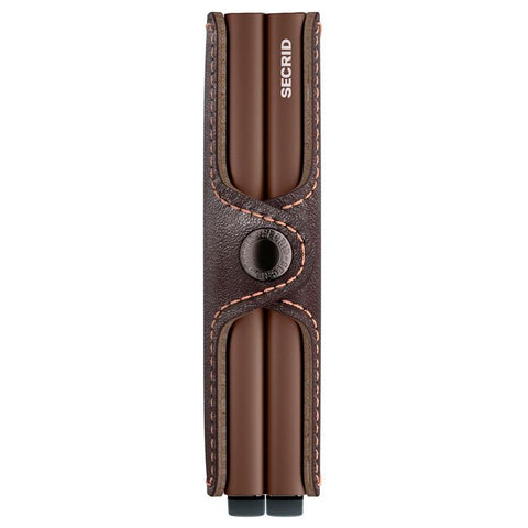 PORTAFOGLIO TWINWALLET ORIGINAL CHOCOLATE SECRID BROWN