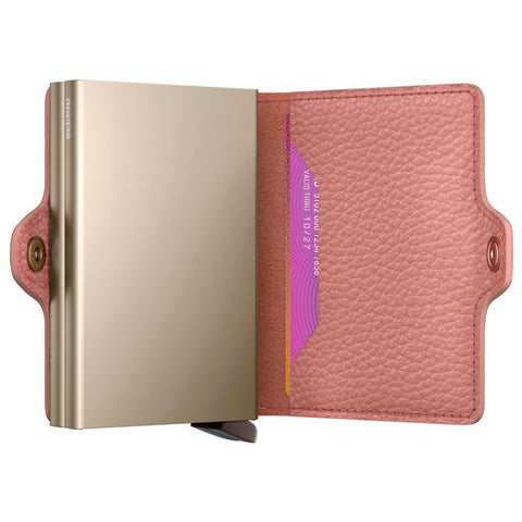 PORTAFOGLIO TWINWALLET PEBBLE ROSE SECRID PINK