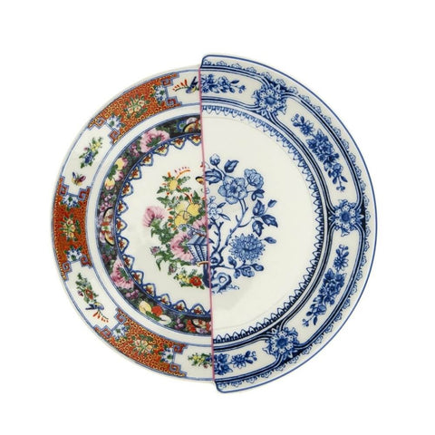 PIATTINO PORCELLANA HYBRID CM 15 ZOBEIDE  09706 SELETTI WHITE